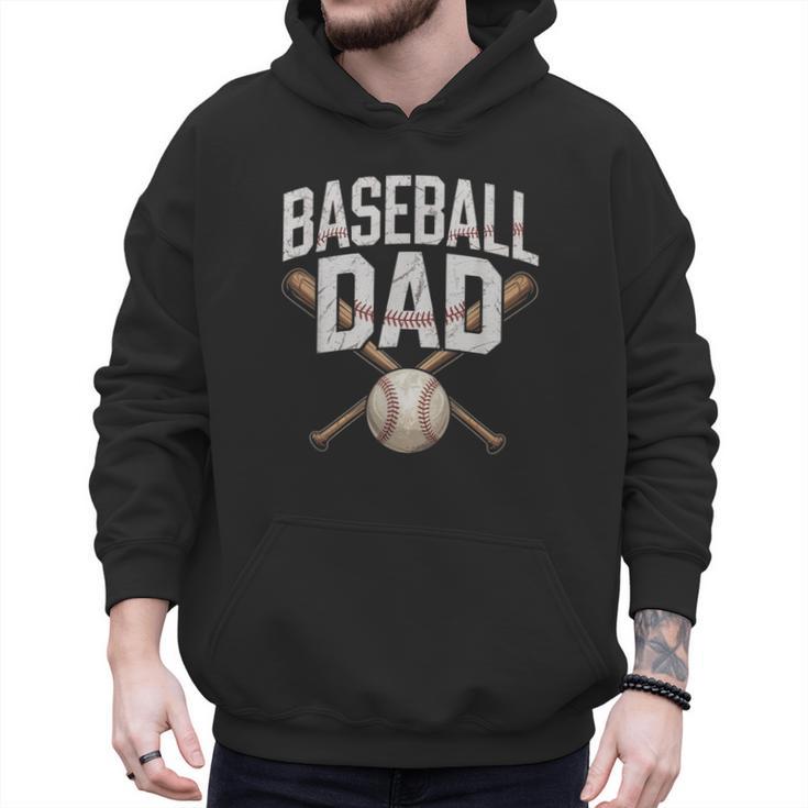 Baseball Dad Sport Father Outfit For Proud Papa Men Hoodie
