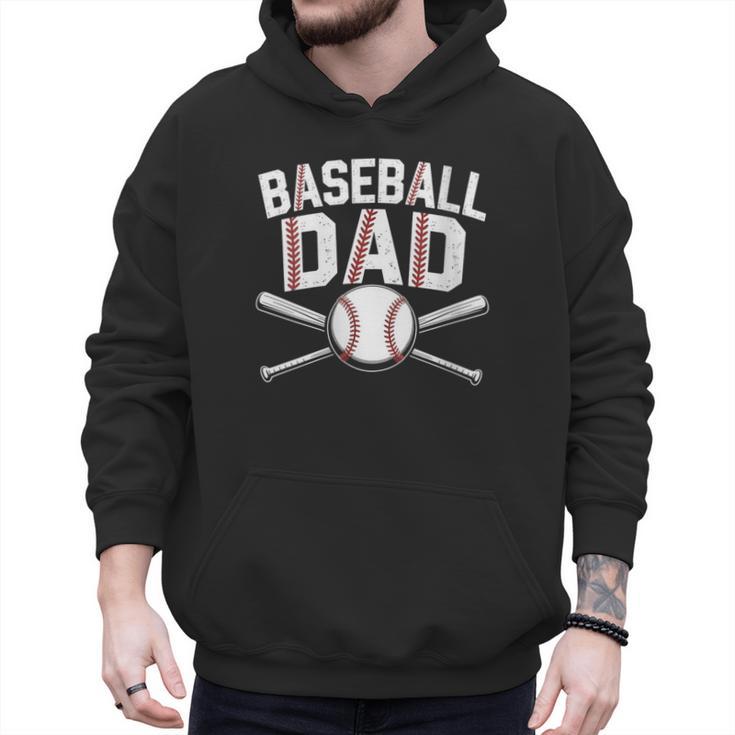 Baseball Dad Tees For Men Boys Kid Happy Fathers Day Men Hoodie