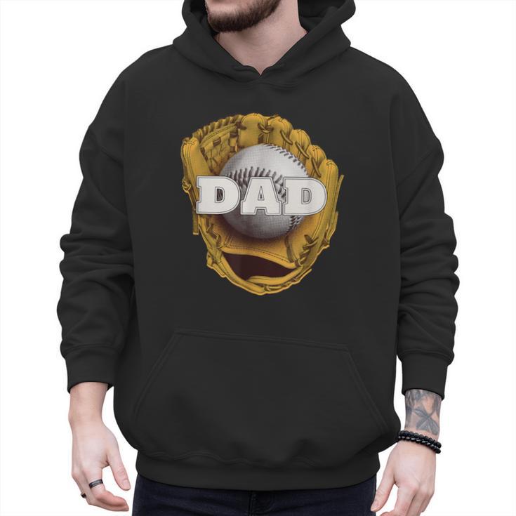 Baseball Sports Baseball Dad Men Hoodie