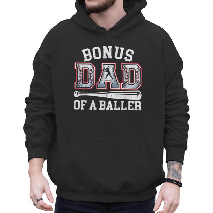 Bonus Dad Shirt Baseball Dad Fathers Day Men Hoodie