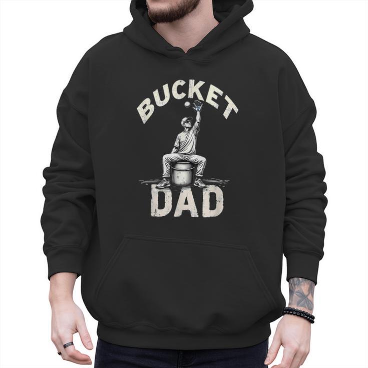 Bucket Dad Baseball Daddy Men Hoodie