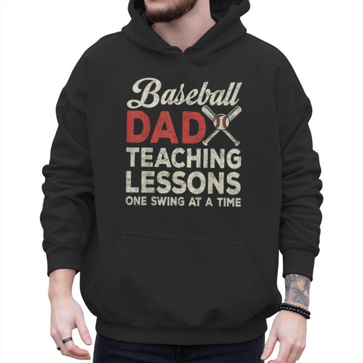Dad Baseball Dad Teaching Lessons One Swing At A Time Men Hoodie Dad Baseball Dad Teaching Lessons One Swing At A Time Men Hoodie