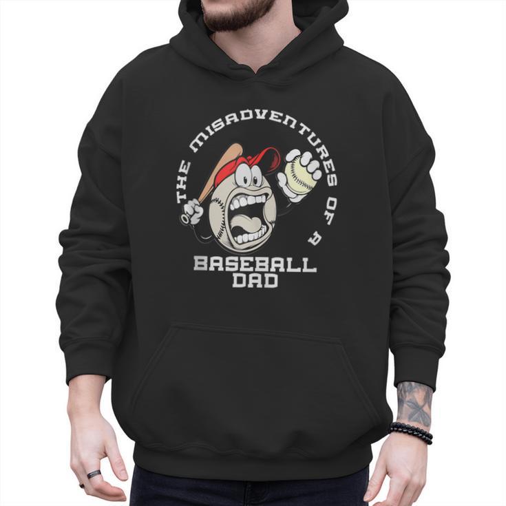 The Misadventures Of A Baseball Dad Men Hoodie