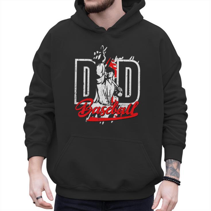 Vintage Baseball Dad Daddy Father's Day Clothing Men Hoodie Vintage Baseball Dad Daddy Father's Day Clothing Men Hoodie
