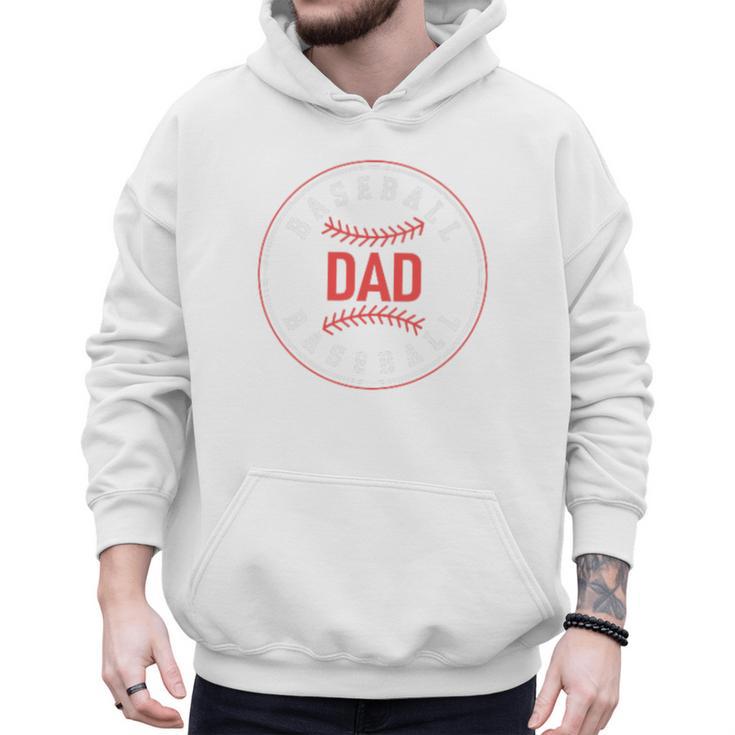 Baseball Dad Father Family Matching Premium Men Hoodie