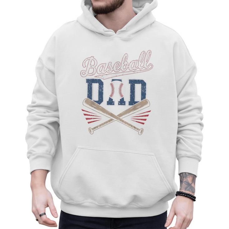 Baseball Dad Father's Day Family Matching From Son Daughter Men Hoodie