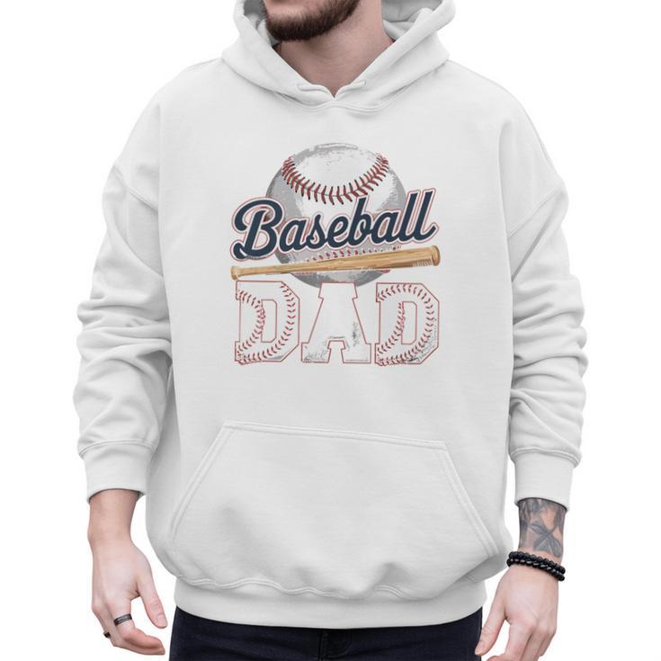Baseball Dad Father's Day Sports Baseball Lover Premium Men Hoodie