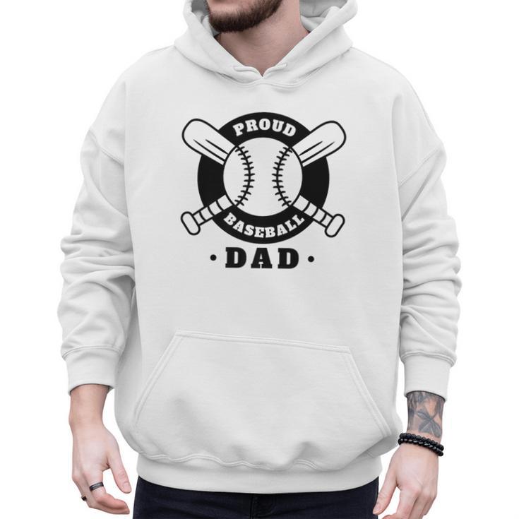 Baseball Dad Proud Baseball Dad Premium Men Hoodie
