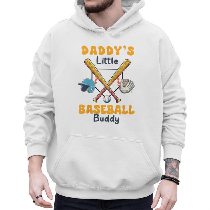 Baseball Daddy's Little Baseball Lover Kid Father's Day Men Hoodie
