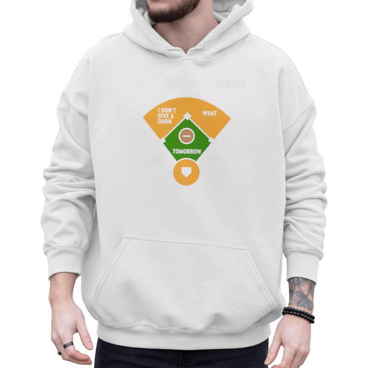 Baseball Father's Day Joke Vintage Baseball Dad Premium Men Hoodie