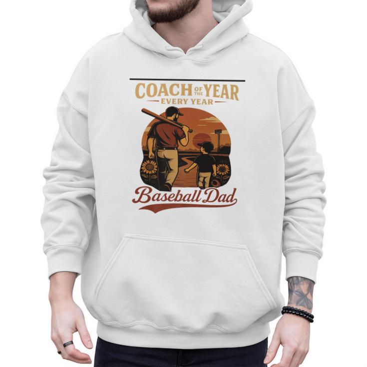 Coach Of The Year – Baseball Dad Every Year Premium Men Hoodie