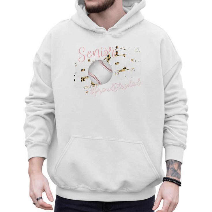 Proud Stepdad Of A 2025 Senior Baseball Dad Graduation Premium Men Hoodie