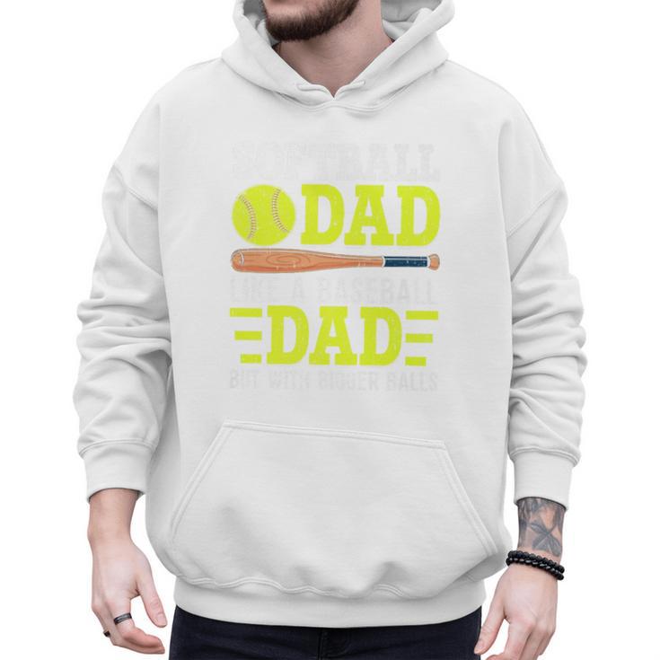 Sports For Softball And Baseball Dad Premium Men Hoodie
