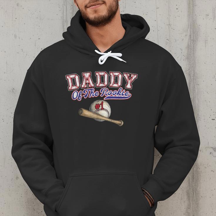 1st One Birthday Baseball Dad Daddy Of The Rookie Vintage Men Hoodie 1st One Birthday Baseball Dad Daddy Of The Rookie Vintage Men Hoodie