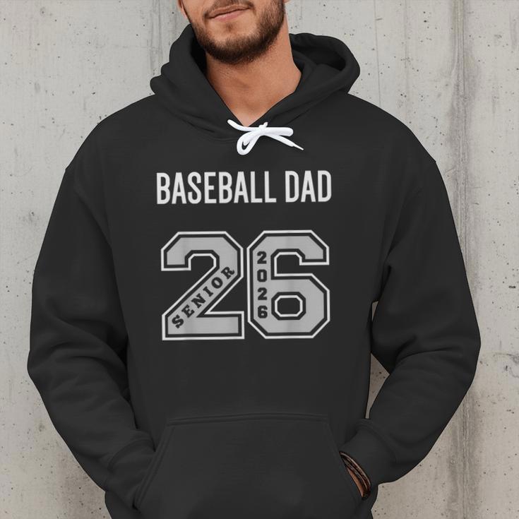 BASEBALL DAD 2026 SENIOR BASEBALL DAD SENIOR CLASS 26 Men Hoodie BASEBALL DAD 2026 SENIOR BASEBALL DAD SENIOR CLASS 26 Men Hoodie