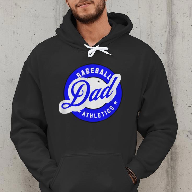 Baseball Dad Athletics For The Dad Who Loves Baseball Games Men Hoodie