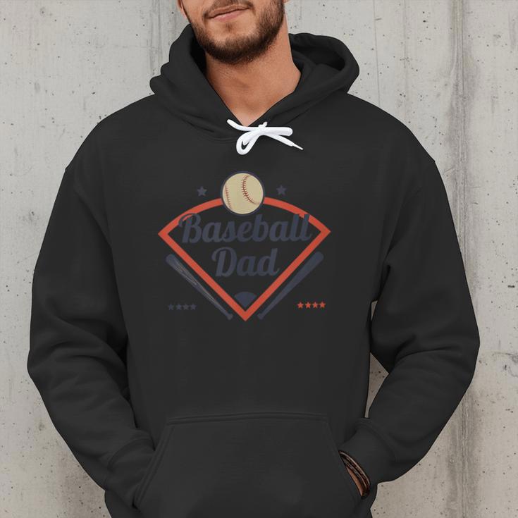 Baseball Dad Diamond Game Day Men Hoodie Baseball Dad Diamond Game Day Men Hoodie