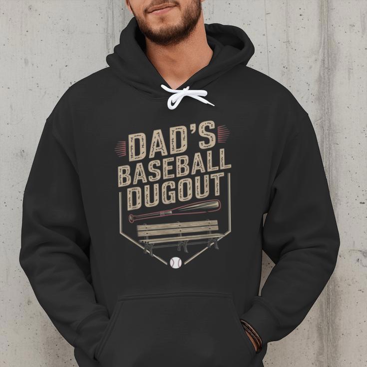 Baseball Baseball Dad Dugout Family Matching Men Hoodie Baseball Baseball Dad Dugout Family Matching Men Hoodie