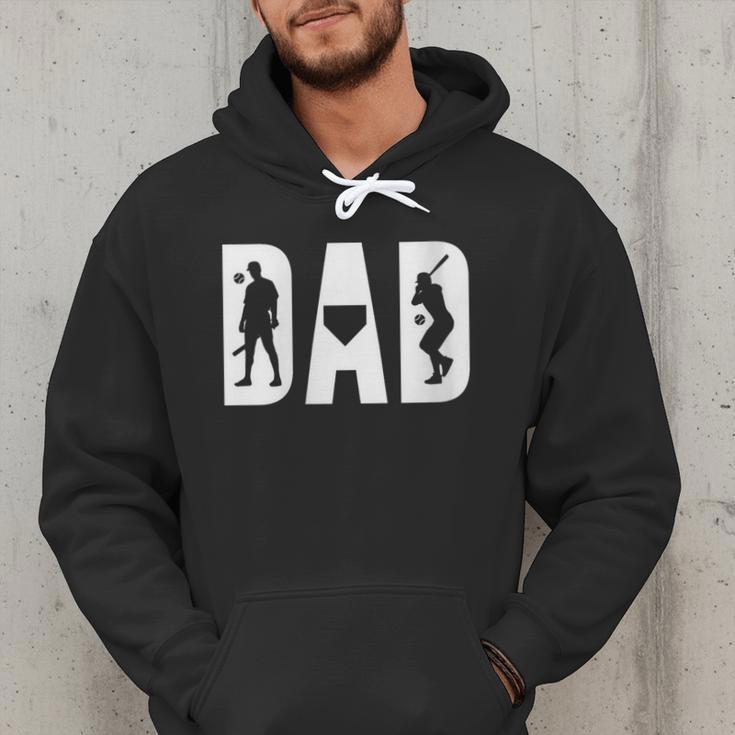 Baseball Dad Father's Day Birthday Baseball Graphic Men Hoodie Baseball Dad Father's Day Birthday Baseball Graphic Men Hoodie