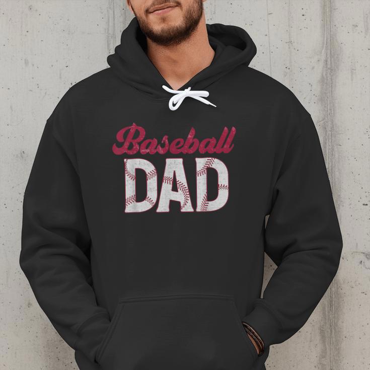 Baseball Dad For Father's Day Dad Daddy Baseball Lover Men Hoodie Baseball Dad For Father's Day Dad Daddy Baseball Lover Men Hoodie