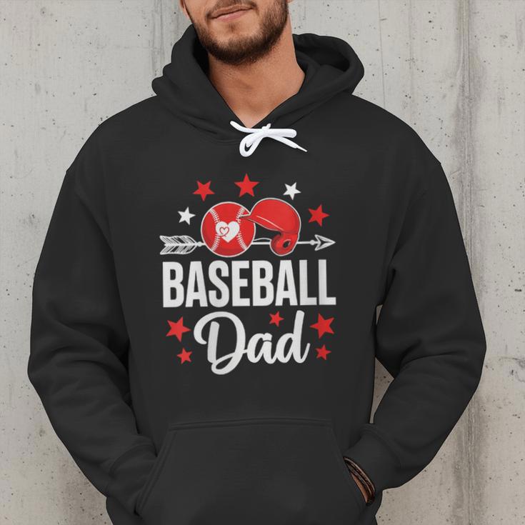 Baseball Dad Baseball Father's Day Baseball Player Men Men Hoodie