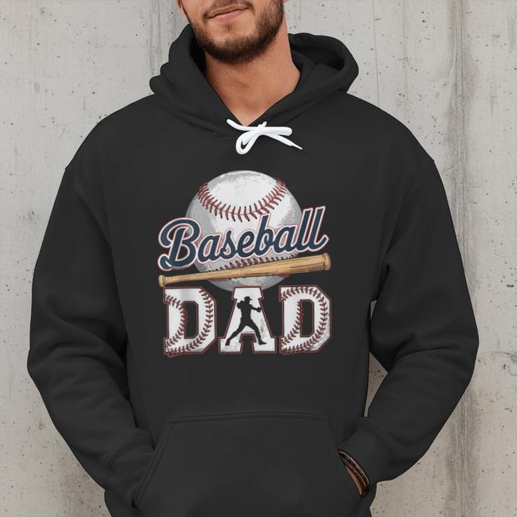 Baseball Dad Father's Day Sports Baseball Lover Men Hoodie Baseball Dad Father's Day Sports Baseball Lover Men Hoodie