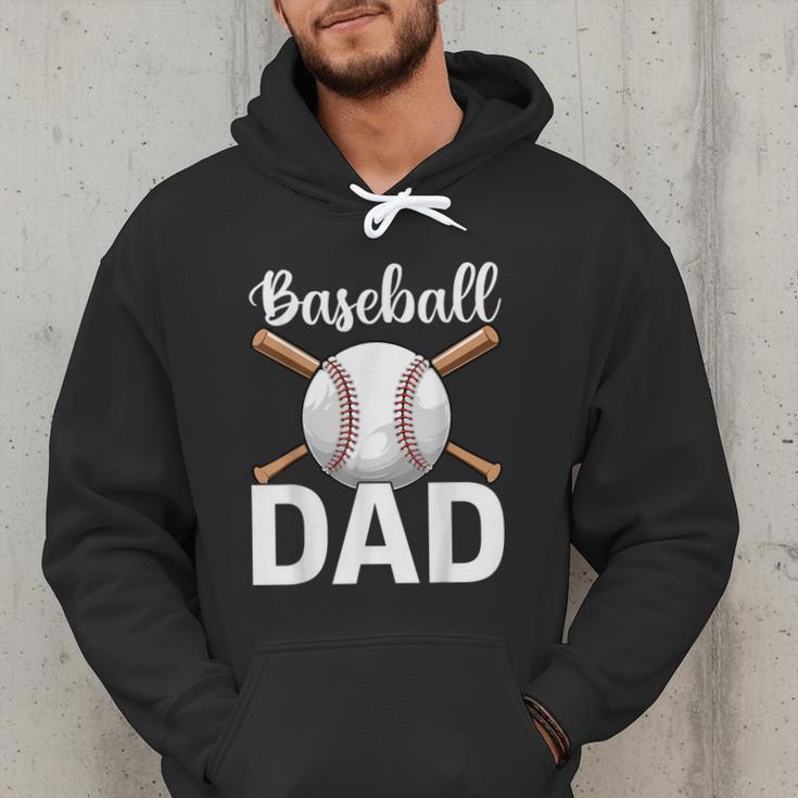Baseball Dad Happy Fathers Day For Men Boys Men Hoodie Baseball Dad Happy Fathers Day For Men Boys Men Hoodie