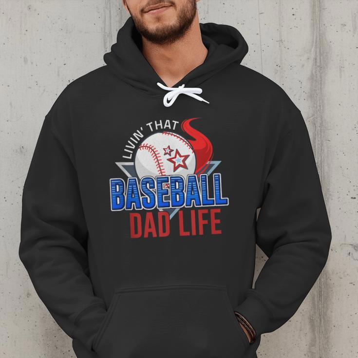 Baseball Dad Life Happy Fathers Day Dad Daddy Baseball Lover Men Hoodie Baseball Dad Life Happy Fathers Day Dad Daddy Baseball Lover Men Hoodie