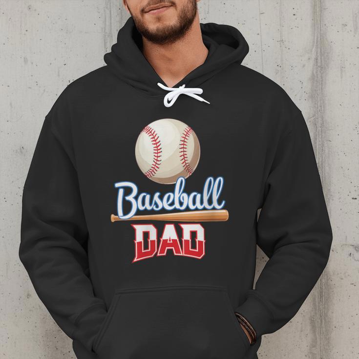 Baseball Dad Quote Father's Day Sports Men Hoodie