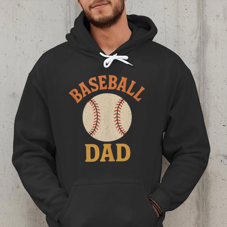 Baseball Dad Retro Vintage Father's Day Men Hoodie Baseball Dad Retro Vintage Father's Day Men Hoodie