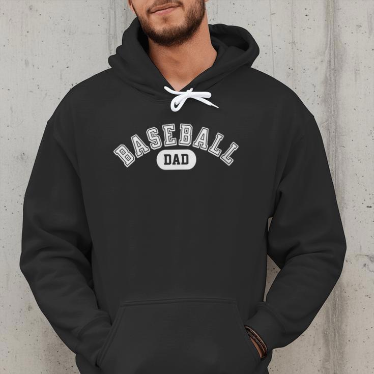 Baseball Dad School Sports Baseball Fan Father's Day Men Hoodie Baseball Dad School Sports Baseball Fan Father's Day Men Hoodie