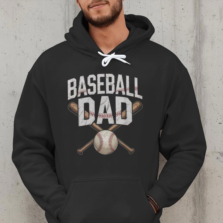 Baseball Dad Sport Father Outfit For Proud Papa Men Hoodie Baseball Dad Sport Father Outfit For Proud Papa Men Hoodie