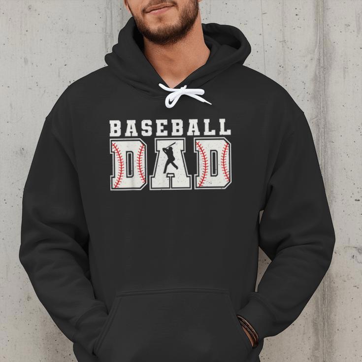 Baseball Dad Sport Happy Fathers Day Boys Kids Men Hoodie Baseball Dad Sport Happy Fathers Day Boys Kids Men Hoodie
