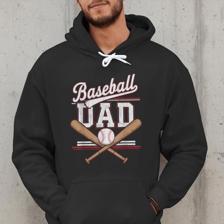 Baseball Dad Sports Lover Father's Day Father In Law Men Hoodie Baseball Dad Sports Lover Father's Day Father In Law Men Hoodie