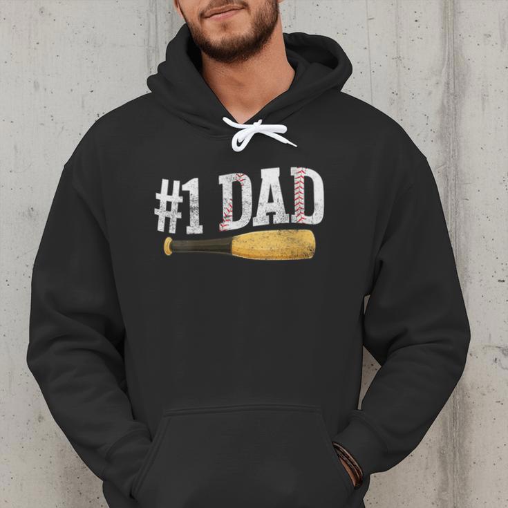 Baseball Player Dad Papa Number One Baseball Dad Fathers Day Men Hoodie Baseball Player Dad Papa Number One Baseball Dad Fathers Day Men Hoodie