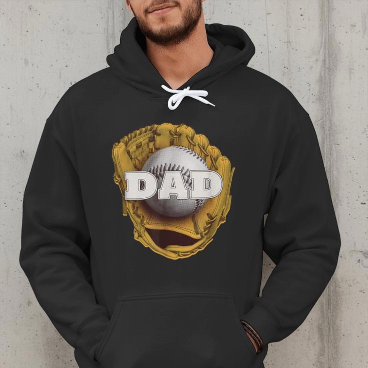 Baseball Sports Baseball Dad Men Hoodie