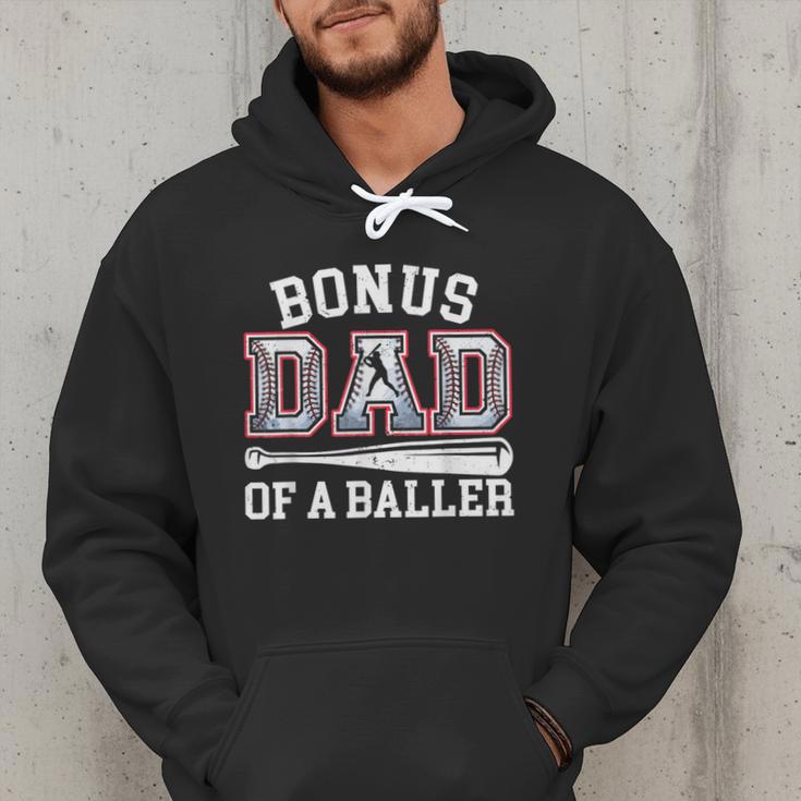 Bonus Dad Shirt Baseball Dad Fathers Day Men Hoodie