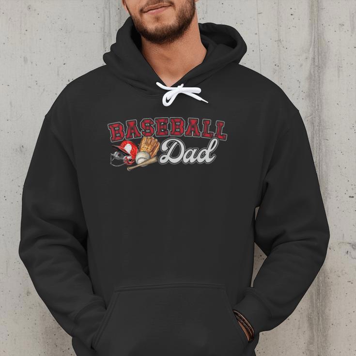 Cheer Baseball Dad My Favorite Cheerleader Calls Me Dad Red Men Hoodie Cheer Baseball Dad My Favorite Cheerleader Calls Me Dad Red Men Hoodie