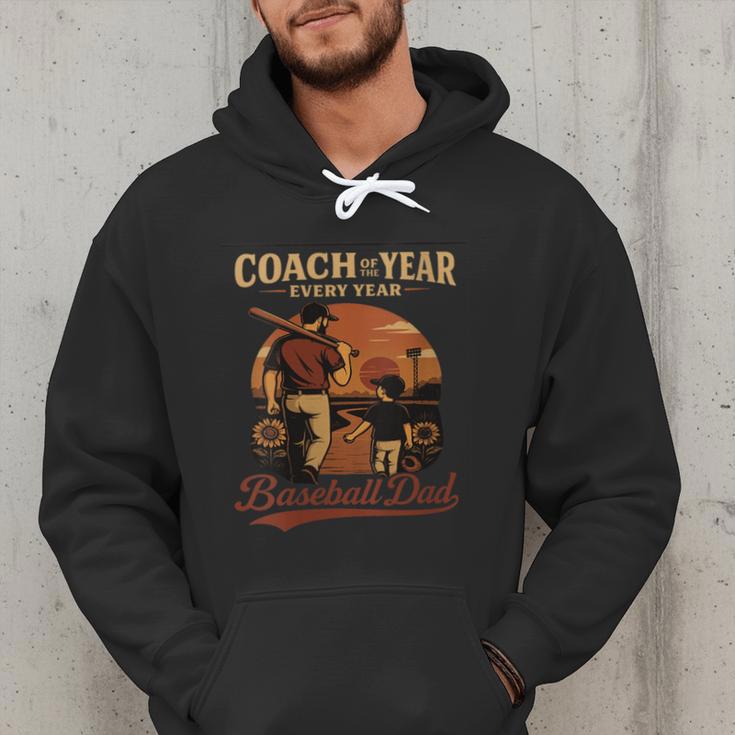 Coach Of The Year – Baseball Dad Every Year Men Hoodie