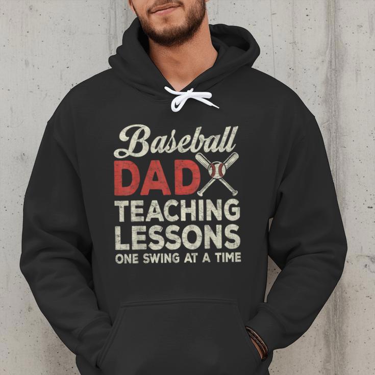 Dad Baseball Dad Teaching Lessons One Swing At A Time Men Hoodie Dad Baseball Dad Teaching Lessons One Swing At A Time Men Hoodie