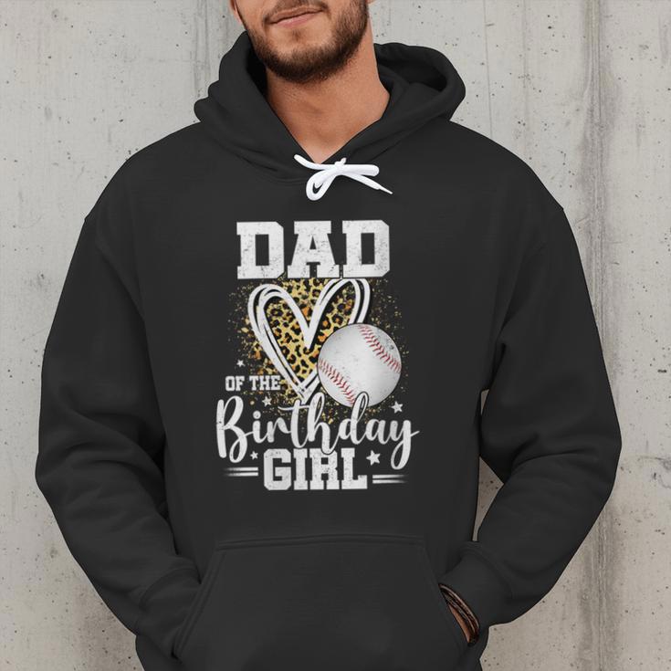 Dad Of The Birthday Girl Baseball Dad Leopard Heart Men Hoodie Dad Of The Birthday Girl Baseball Dad Leopard Heart Men Hoodie
