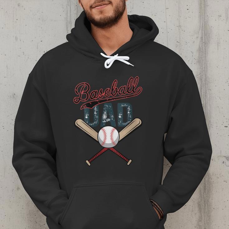 Vintage Baseball Dad Father's Day Birthday Matching Family Men Hoodie Vintage Baseball Dad Father's Day Birthday Matching Family Men Hoodie