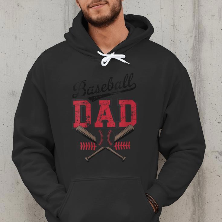 Vintage Baseball Dad Father's Day Game Day Toddlers Men Hoodie Vintage Baseball Dad Father's Day Game Day Toddlers Men Hoodie