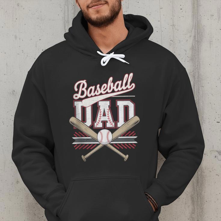 Vintage Baseball Dad Father's Day Husband Daddy Dad In Law Men Hoodie Vintage Baseball Dad Father's Day Husband Daddy Dad In Law Men Hoodie