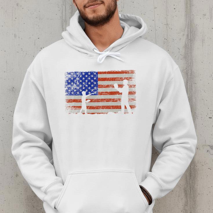 Baseball Coach Baseball Dad American Flag Premium Men Hoodie Baseball Coach Baseball Dad American Flag Premium Men Hoodie