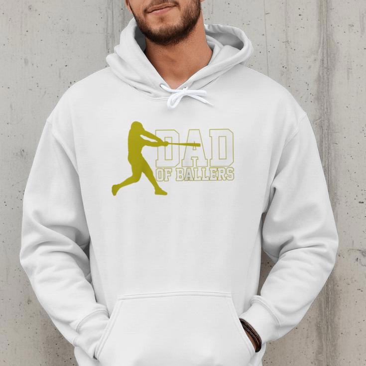 Baseball Dad Of Ballers Raglan Baseball Tee Men Hoodie Baseball Dad Of Ballers Raglan Baseball Tee Men Hoodie