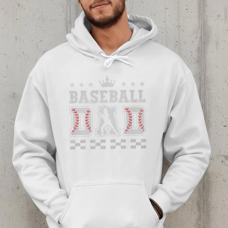 Baseball Dad Father's Day Baseball Father Retro Vintage Premium Men Hoodie Baseball Dad Father's Day Baseball Father Retro Vintage Premium Men Hoodie