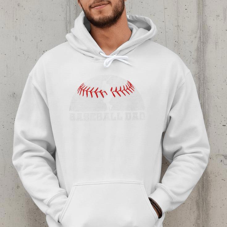 Baseball Dad Father's Day Men Sports Lover Premium Men Hoodie Baseball Dad Father's Day Men Sports Lover Premium Men Hoodie