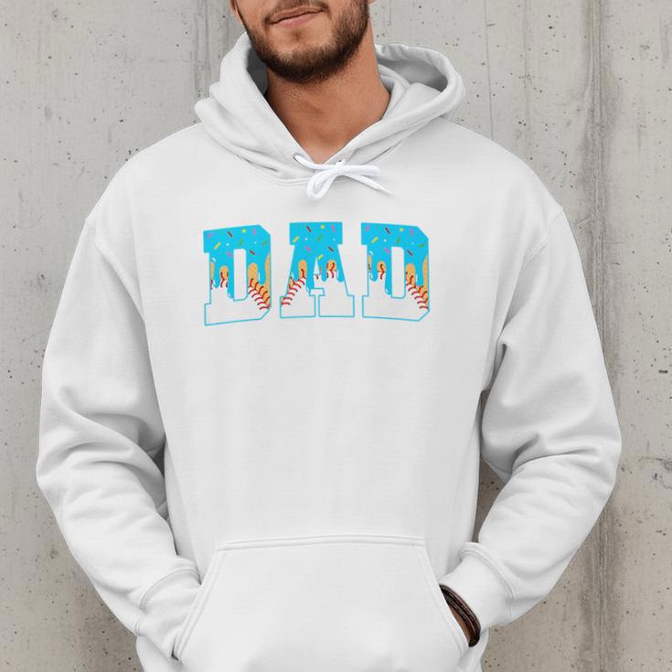 Baseball Dad Ice Cream Drip Happy Fathers Day Premium Men Hoodie Baseball Dad Ice Cream Drip Happy Fathers Day Premium Men Hoodie