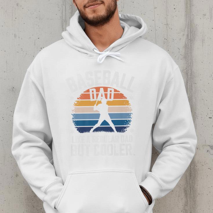 Baseball Dad Like a Regular Dad But Cooler Premium Men Hoodie Baseball Dad Like a Regular Dad But Cooler Premium Men Hoodie
